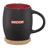Mug céramique Hearth Standard | Noir-Rouge | sans marquage | non disponible | non disponible