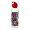 Bouteille Sky bicolore - 650 ml Standard | Rouge-Translucide | sans marquage | non disponible | non disponible