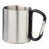 Mug isotherme Alpes avec mousqueton Noir