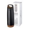 Bouteille isotherme avec revêtement en cuivre - 600&nbsp;ml Standard | noir | sans marquage | non disponible | non disponible
