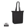 Sac tote avec fermeture à zip en rPET AWARE™ Renew noir | sans marquage | non disponible | non disponible | non disponible