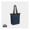 Sac tote avec fermeture à zip en rPET AWARE™ Renew bleu marine | sans marquage | non disponible | non disponible | non disponible