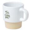 Tasse à espresso empilable Olympia de 130 ml avec fond en argile Standard | Blanc | sans marquage | non disponible | non disponible