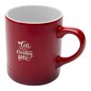 Mug Laguna en céramique de 330 ml Standard | Rouge | sans marquage | non disponible | non disponible