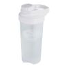 Bouteille de sport Forza de 700&nbsp;ml avec bille de shaker Blanc | sans marquage | non disponible | non disponible