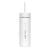 Bouteille d’eau MiiR Sipper de 473&nbsp;ml avec paille blanc