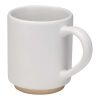 Tasse en céramique empilable Camilla, 180 ml, finition mate blanc
