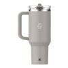 Stanley Quencher® ProTour 1180 ml gobelet à paille isolé en acier inoxydable recyclé Gris