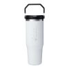 Stanley IceFlow™ 2.0 gobelet isolé en acier inoxydable de 890 ml avec paille retournable blanc