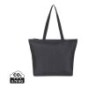 Sac shopping tote en rPET AWARE™ Renew noir | sans marquage | non disponible | non disponible | non disponible
