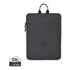 Housse ordinateur 16" en rPET AWARE™ Renew noir | sans marquage | non disponible | non disponible | non disponible