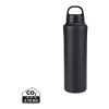 Bouteille 740ml en acier recyclé RCS Aviana™ Rowan noir | sans marquage | non disponible | non disponible