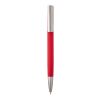 Stylo bille Ziguur en aluminium recyclé Rouge