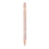 Stylo bille Nanna avec finition or rose Standard | Rose Poussiéreux | sans marquage | non disponible | non disponible