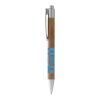 Stylo à bille Borneo Standard | Naturel-Argent | sans marquage | non disponible | non disponible