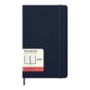 Agenda L quotidien 12 mois Moleskine à couverture rigide Standard | Bleu saphir | sans marquage | non disponible | non disponible