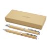 Coffret cadeau stylo bille et stylo roller Apolys en bambou Standard | Naturel | sans marquage | non disponible | non disponible