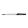 Stylo roller Waterman Hemisphere avec habillage palladium Standard | Blanc-Noir | sans marquage | non disponible | non disponible