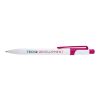 Stylo bille Unica en plastique recyclé (encre bleue) Magenta