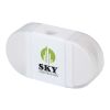 Taille-crayon avec gomme Velvi Standard | Blanc | sans marquage | non disponible | non disponible