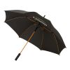 Parapluie tempête à ouverture automatique 23" Spark Standard | Orange-Noir | sans marquage | non disponible | non disponible | non disponible