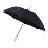 Parapluie 23" en PET recyclé à ouverture automatique Alina Standard | noir | sans marquage | non disponible | non disponible | non disponible