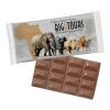 Tablette de chocolat SUPER MAXI, flowpack PAPIER sans marquage