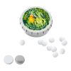SUPER MINI Boîte «Clic-Clac» avec pastilles à la menthe, 20g blanc | sans marquage