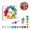 Calendrier de l'avent Mini – version écologique avec des Bonbons en chocolat M&M'S® personnalisés sans marquage