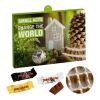 Calendrier de l'avent Premium cadeau – version écologique avec un Mix des Minis Toblerone sans marquage