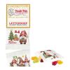 Support mural pour calendrier de l'Avent avec chaînes de bonbons gélifiés Numérique ou Offset