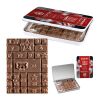 Calendrier de l’avent – boîte décorative MINI – Tablette de chocolat de l’avent standard sans marquage
