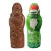 Père Noël MAXI en chocolat VEGAN Impression Numérique