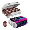 Boîte en carton de 12 œufs de Pâques, Œufs de Kinder Bueno Numérique