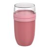 Pot repas Mepal Ellipse isotherme de 750+300 ml Standard | Rose | sans marquage | non disponible | non disponible