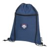 Sac à dos Ross en rPET avec cordon de serrage Standard | Deep blue | sans marquage | non disponible | non disponible | non disponible