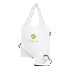 Sac shopping pliable Sabia en PET recyclé Standard | blanc | sans marquage | non disponible | non disponible | non disponible