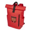 Sac à dos Byron de 18 L en RPET GRS 15,6" avec dessus enroulable Standard | Rouge | sans marquage | non disponible | non disponible | non disponible