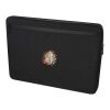 Housse pour ordinateur portable Rise de 15,6" en toile recyclée certifiée GRS Standard | noir | sans marquage | non disponible | non disponible | non disponible