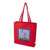 Sac shopping à soufflets Florida certifié GRS 270 g/m² 14L Standard | Rouge | sans marquage | non disponible | non disponible | non disponible