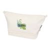 Sac de toilette de voyage Trip Aware™ de 6 L en matériaux recyclés Standard | Ivoire | sans marquage | non disponible | non disponible | non disponible