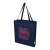 Sac shopping à soufflets Odisha bio OCS 180&nbsp;g/m2 de 14&nbsp;L Standard | Marine | sans marquage | non disponible | non disponible | non disponible