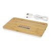 Chargeur à induction Medake 10 W, en bambou, pour bureau Standard | Beige | sans marquage | non disponible | non disponible