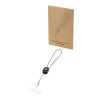 Lanyard de poignet recyclé Arich RCS avec câble de recharge Type-C de 20 W intégré noir
