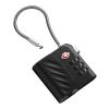 Cadenas à combinaison Xtorm Lock Tag TSA avec traceur de localisation Noir