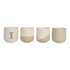 Lot de tasses à café Originalhome Reclay 150 ml blanc