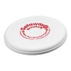 Frisbee en plastique recyclé Orbit blanc | sans marquage | non disponible | non disponible