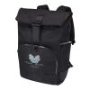 Sac à dos rolltop Rhine recyclé GRS 15" de 18L Standard | noir | sans marquage | non disponible | non disponible | non disponible