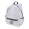 Sac à dos en matériaux recyclés certifiés GRS Mesh de 18&nbsp;L Standard | Blanc | sans marquage | non disponible | non disponible