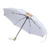 Parapluie pliable Renee de 58 cm à ouverture et fermeture automatiques blanc
